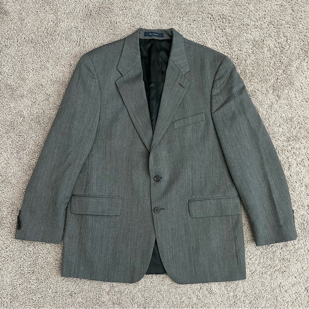 Chaps Ralph Lauren Suit Jacket Mens Size 42R Wool Blazer